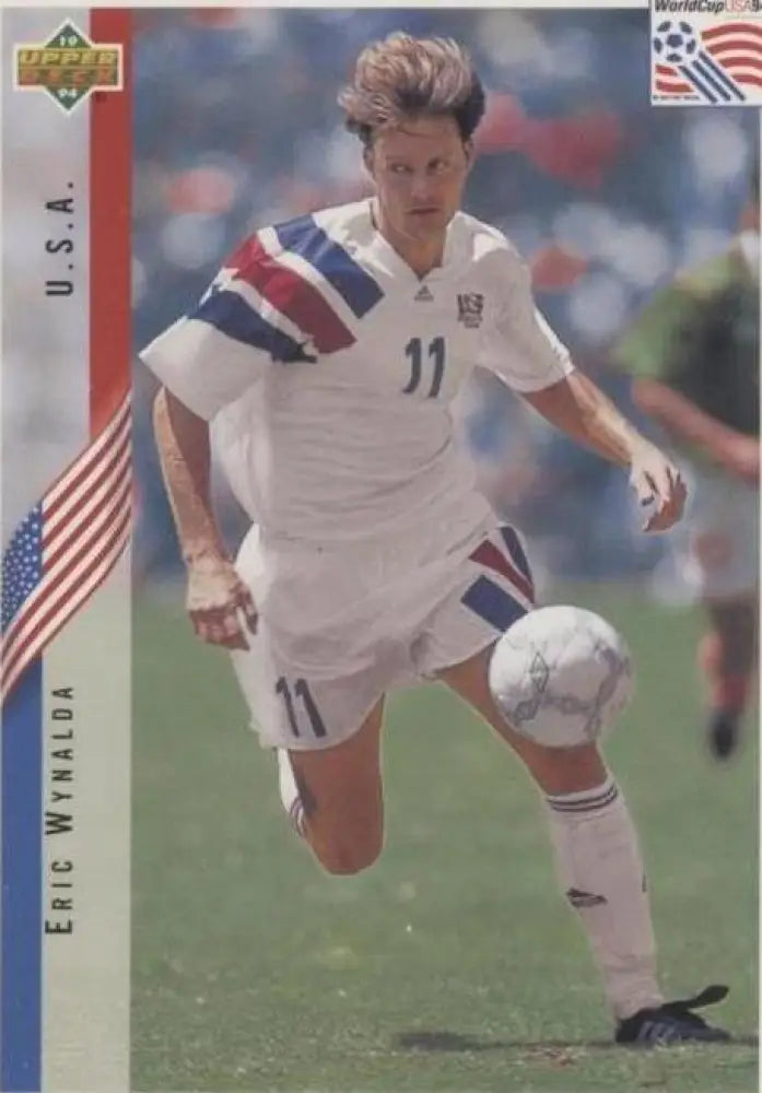 1994 Upper Deck World Cup English/Spanish - Eric Wynalda #14 (RC)
