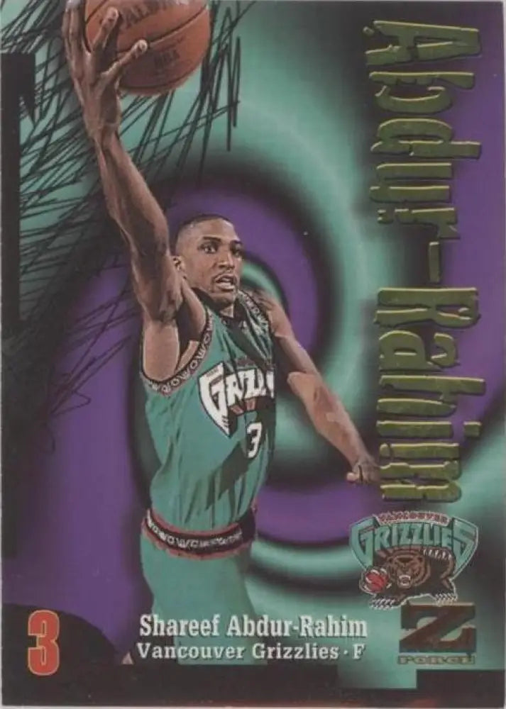 1997-98 Skybox Z-Force - Shareef Abdur-Rahim #53