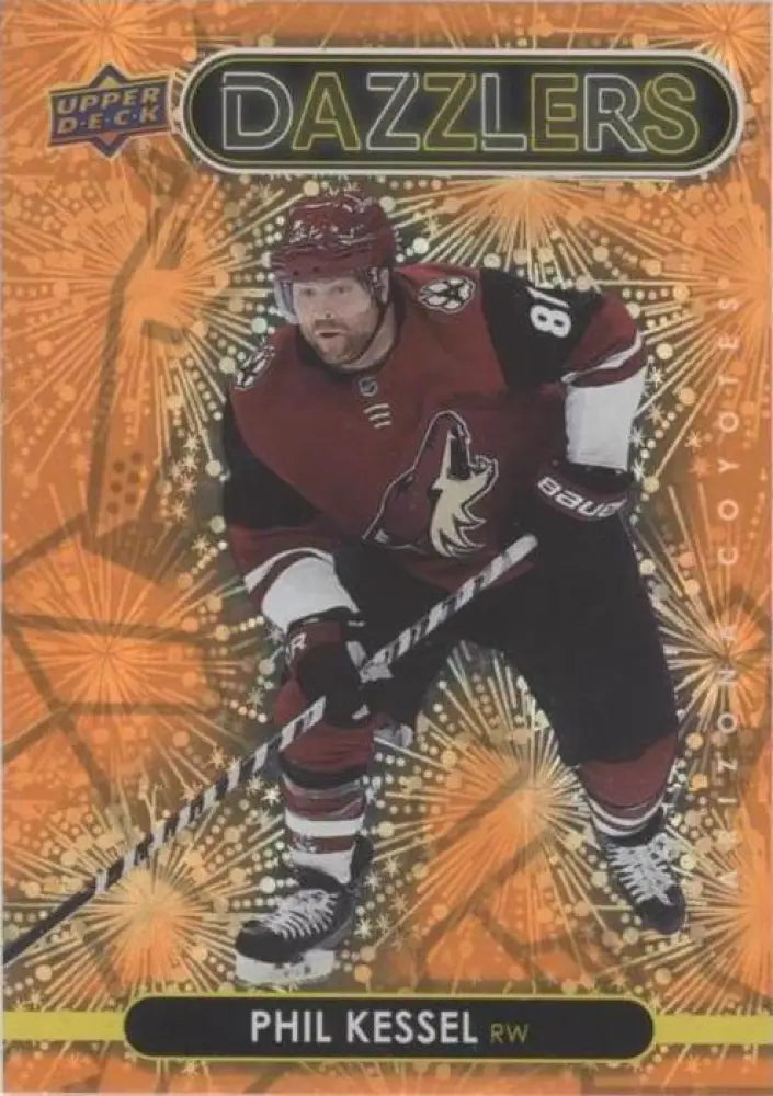 2021-22 Upper Deck Extended Series - Dazzlers Phil Kessel #DZ-103 Orange