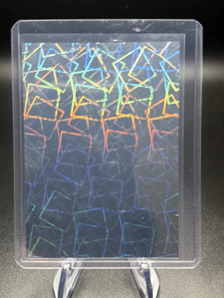 2021 Leaf Metal Chandler Morris Lazer Focus 1/1 Pre-Production Proof RC QB Card