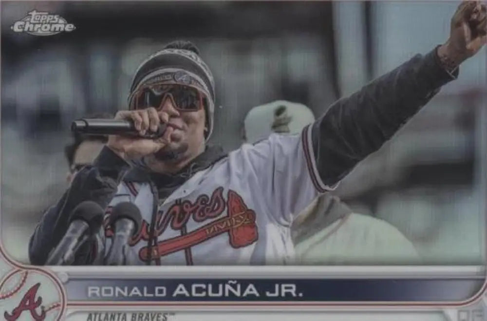 2022 Topps Chrome Ronald Acuña Jr. #165 BGS 9 Braves MVP 🔥