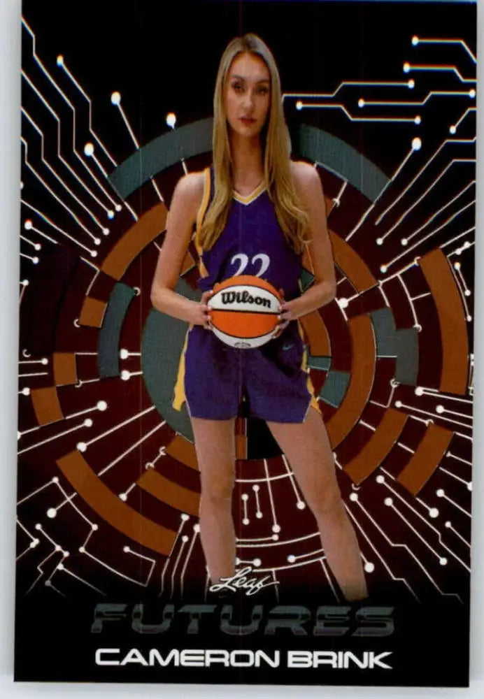 2024 Leaf Futures - Future Foil Cameron Brink #FF-3 Bronze (RC)