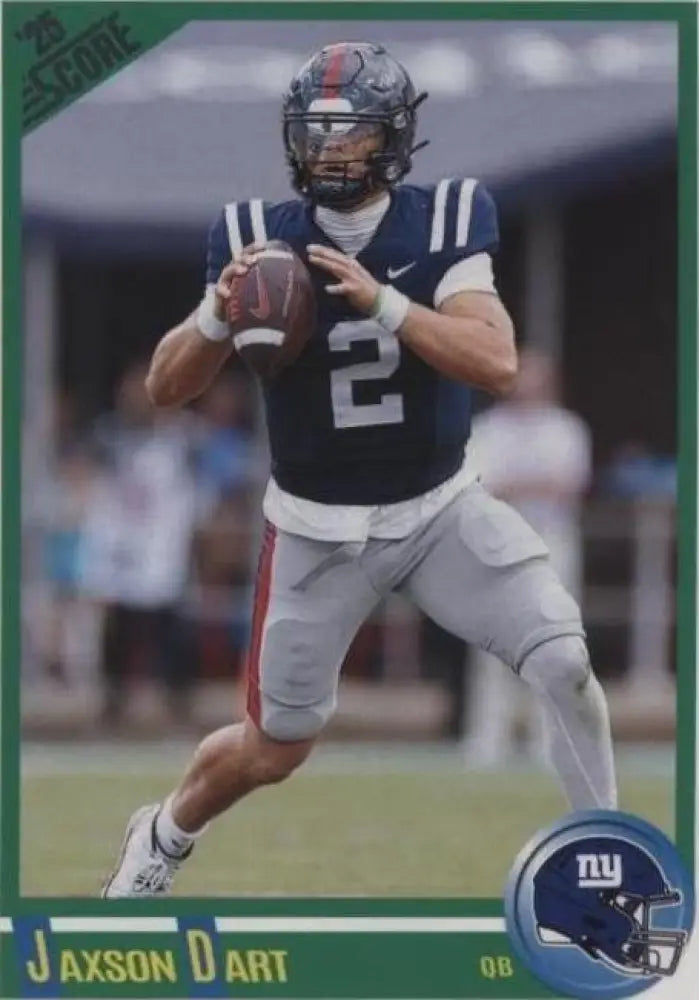 2025 Score - Anniversary Rookie Jaxson Dart #9 (RC)