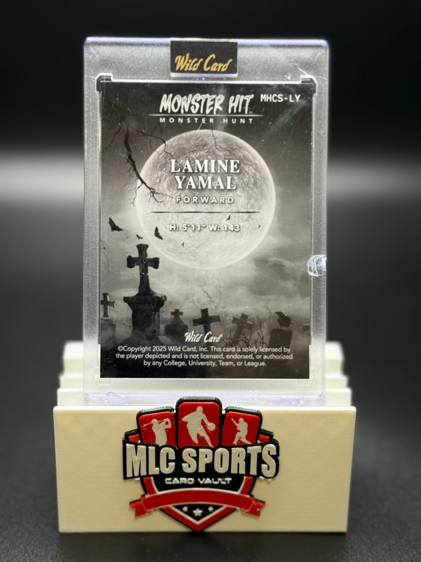 2025 Wild Card Monster Hunt “Monster Hit” Lamine Yamal Rookie Card – Barcelona Forward