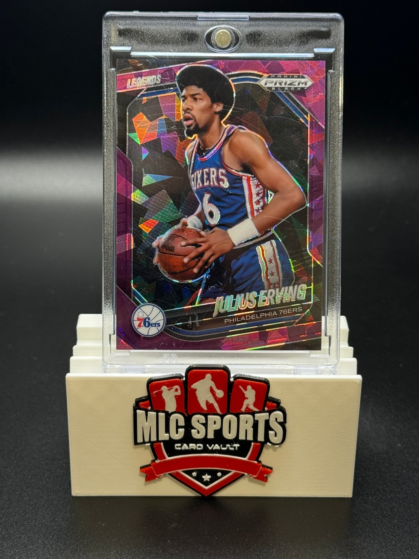 2024-25 Prizm Legends Julius Erving #86/149 Philadelphia 76ers