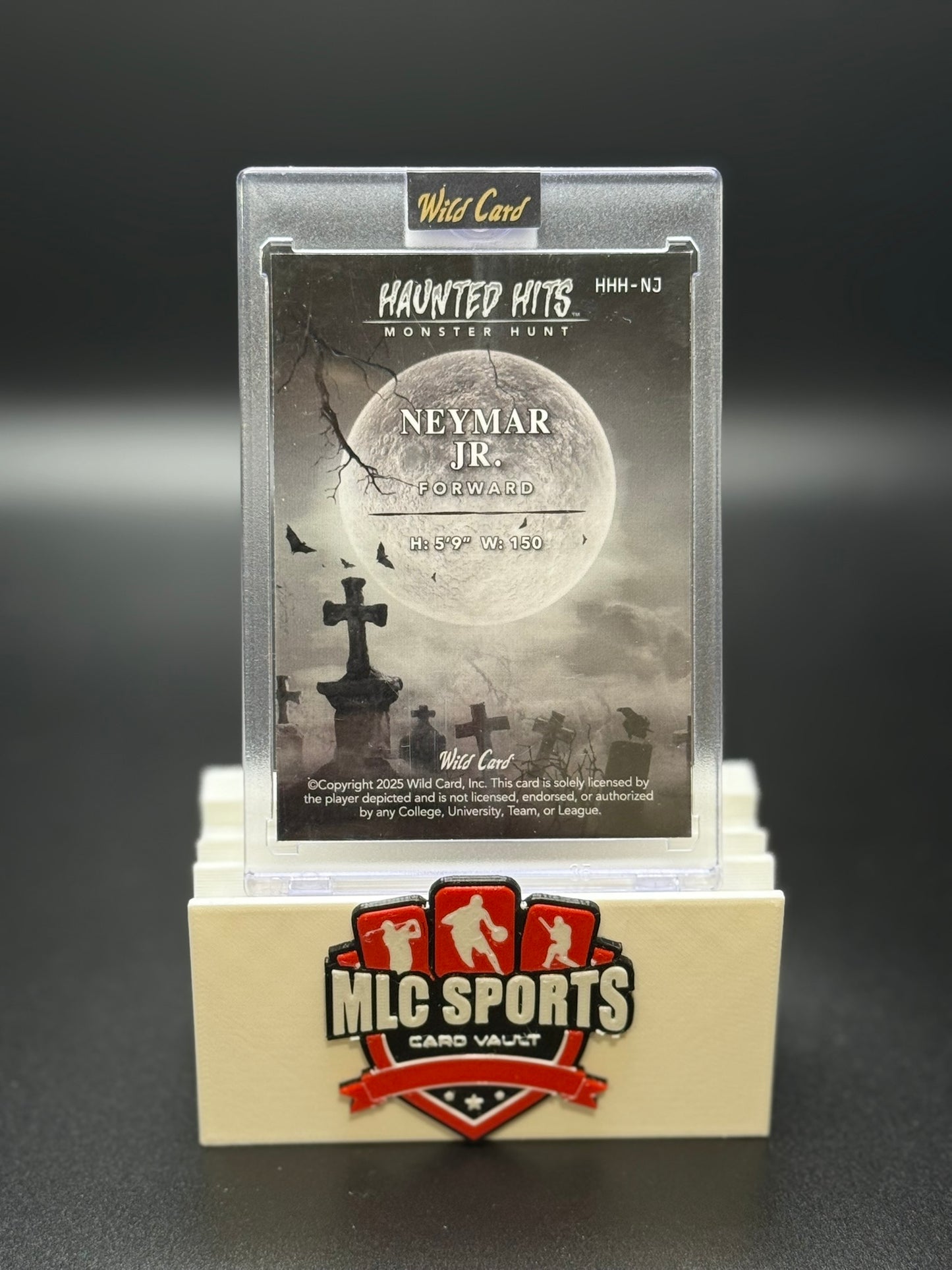 2025 Wild Card Haunted Hits Neymar Jr. 1/3 Monster Hunt SSP
