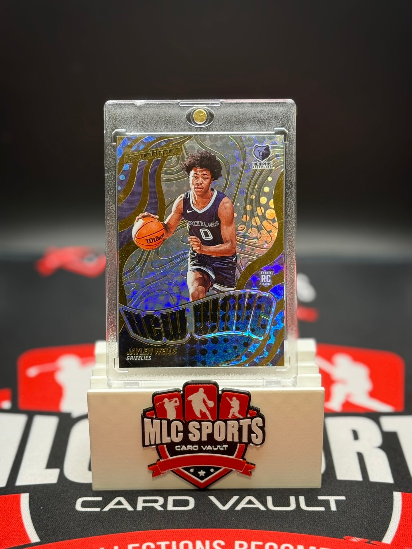 Jaylen Wells 2024-25 Panini Revolution New Wave RC #20 Grizzlies