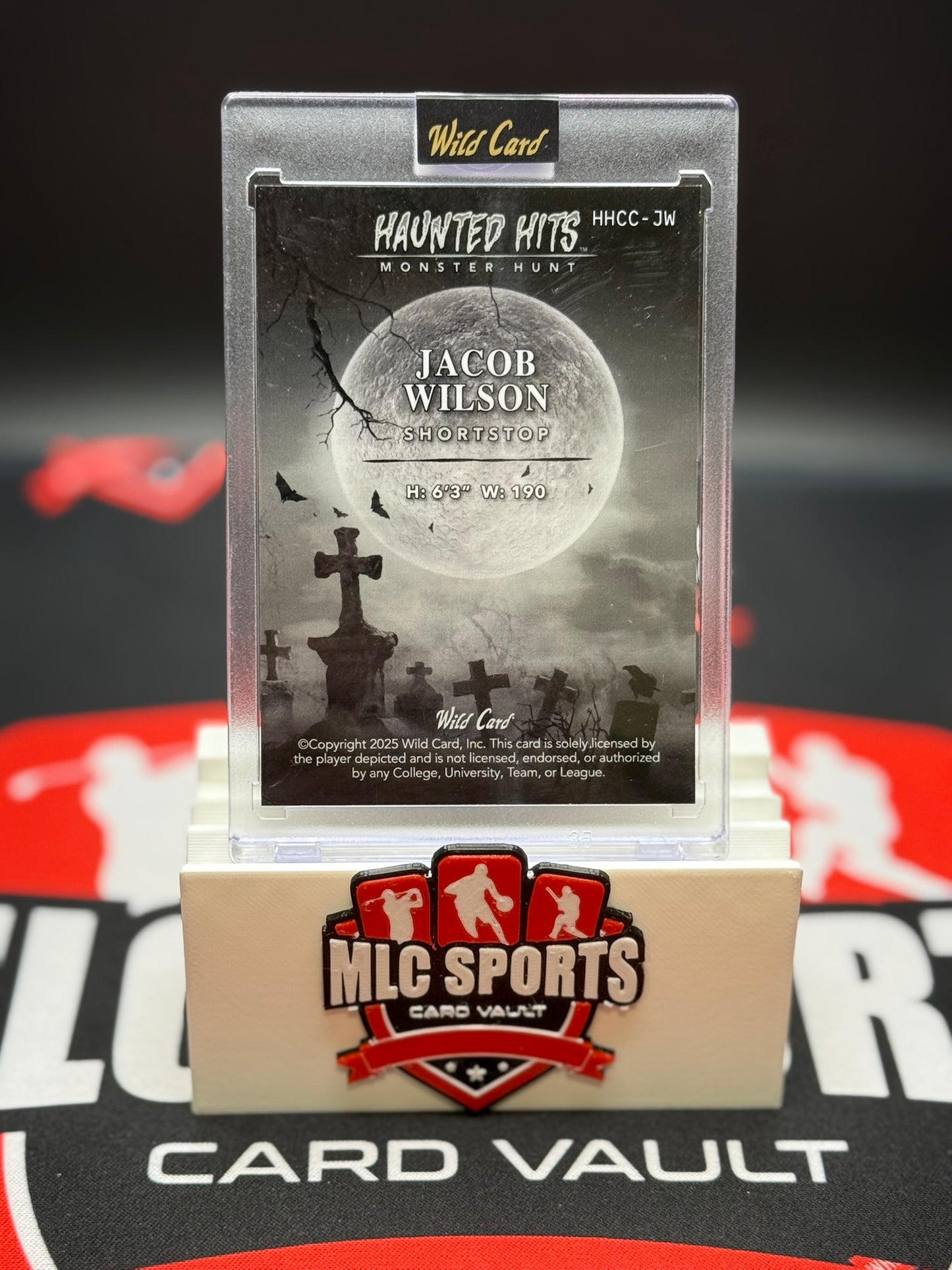 Jacob Wilson 3/3 Rookie – 2025 Haunted Hits Monster Hunt