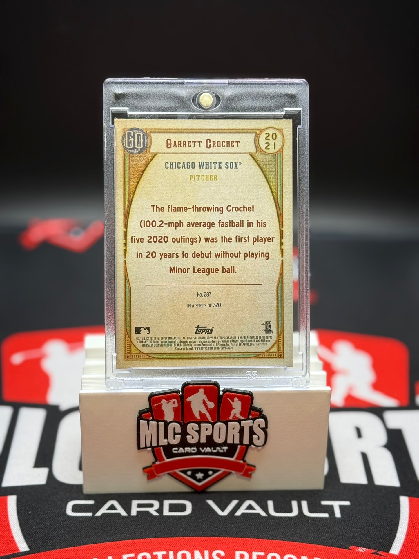 2021 Topps Gypsy Queen Garrett Crochet Rookie Card