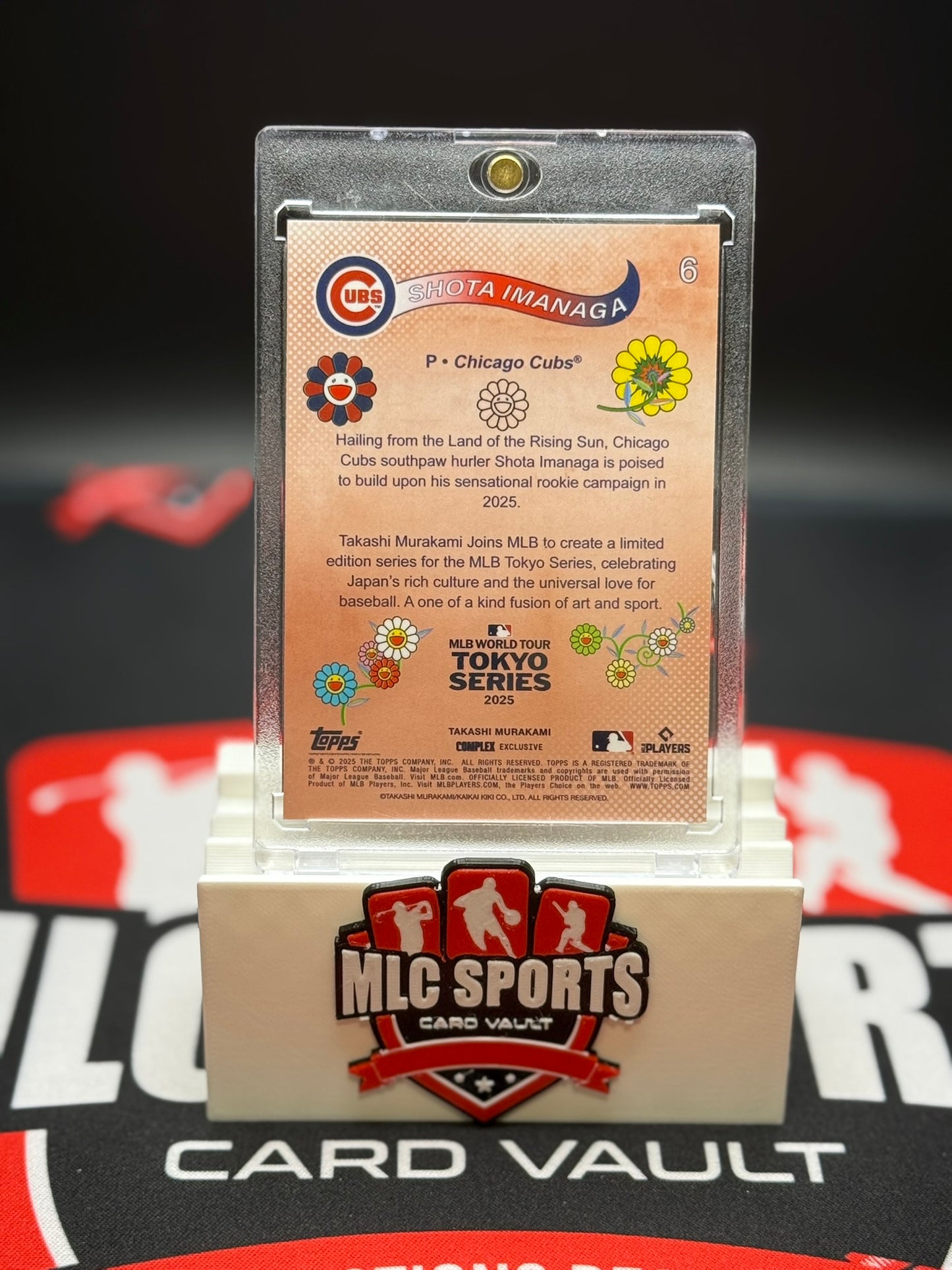 2025 Topps Takashi Murakami Shota Imanaga Tokyo Series