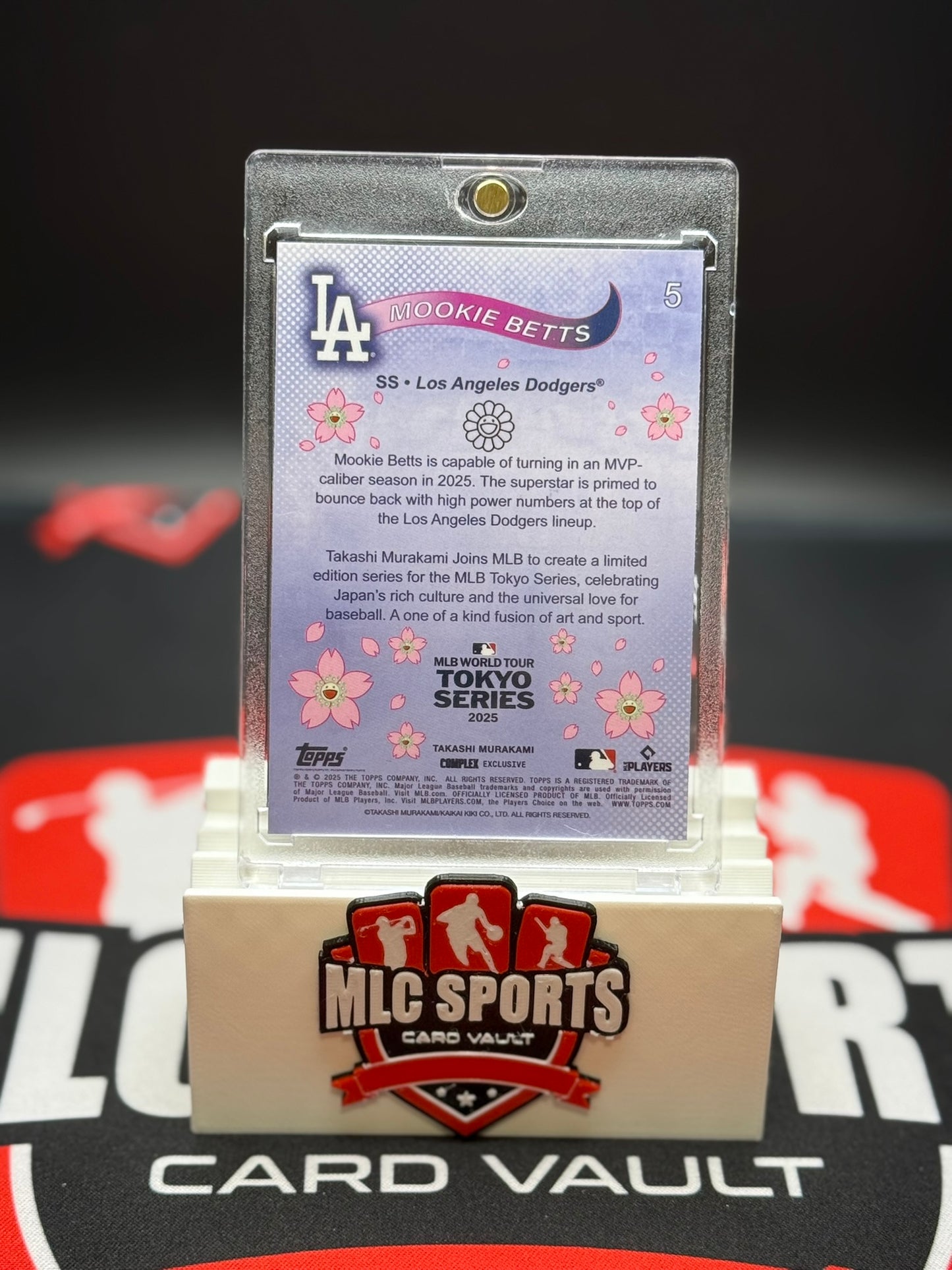 2025 Topps Takashi Murakami Mookie Betts Tokyo Series