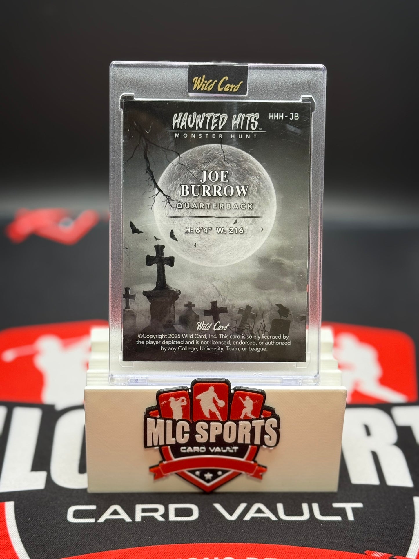 Joe Burrow 1/4 Haunted Hits Monster Hunt Wild Card QB