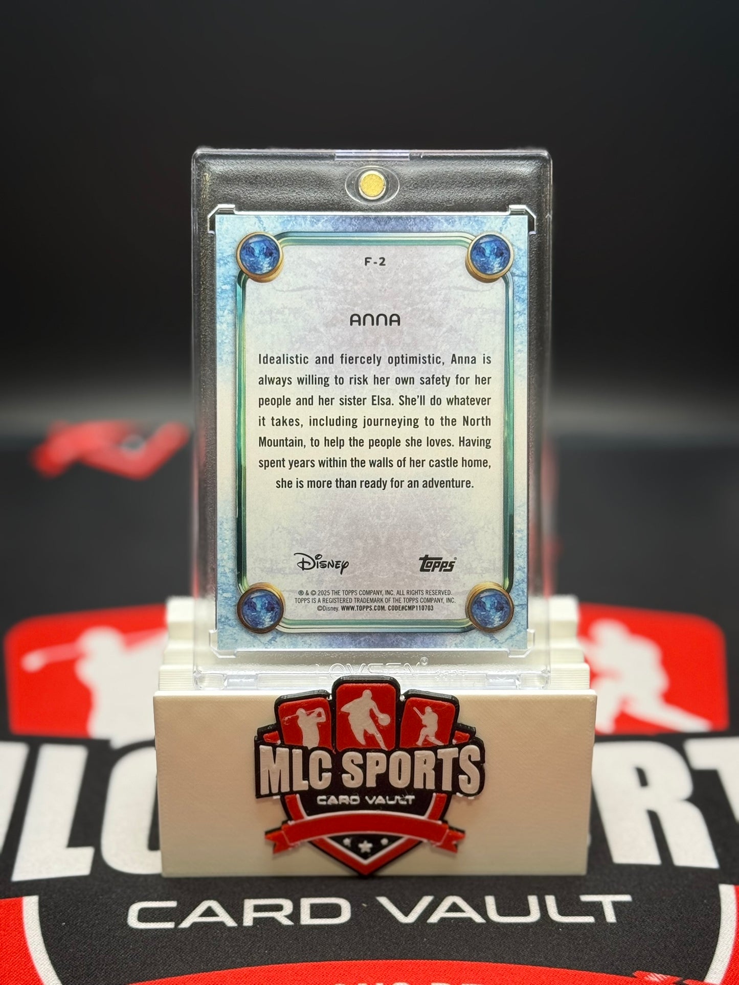 Anna Disney 100 Topps Card – Frozen Holofoil