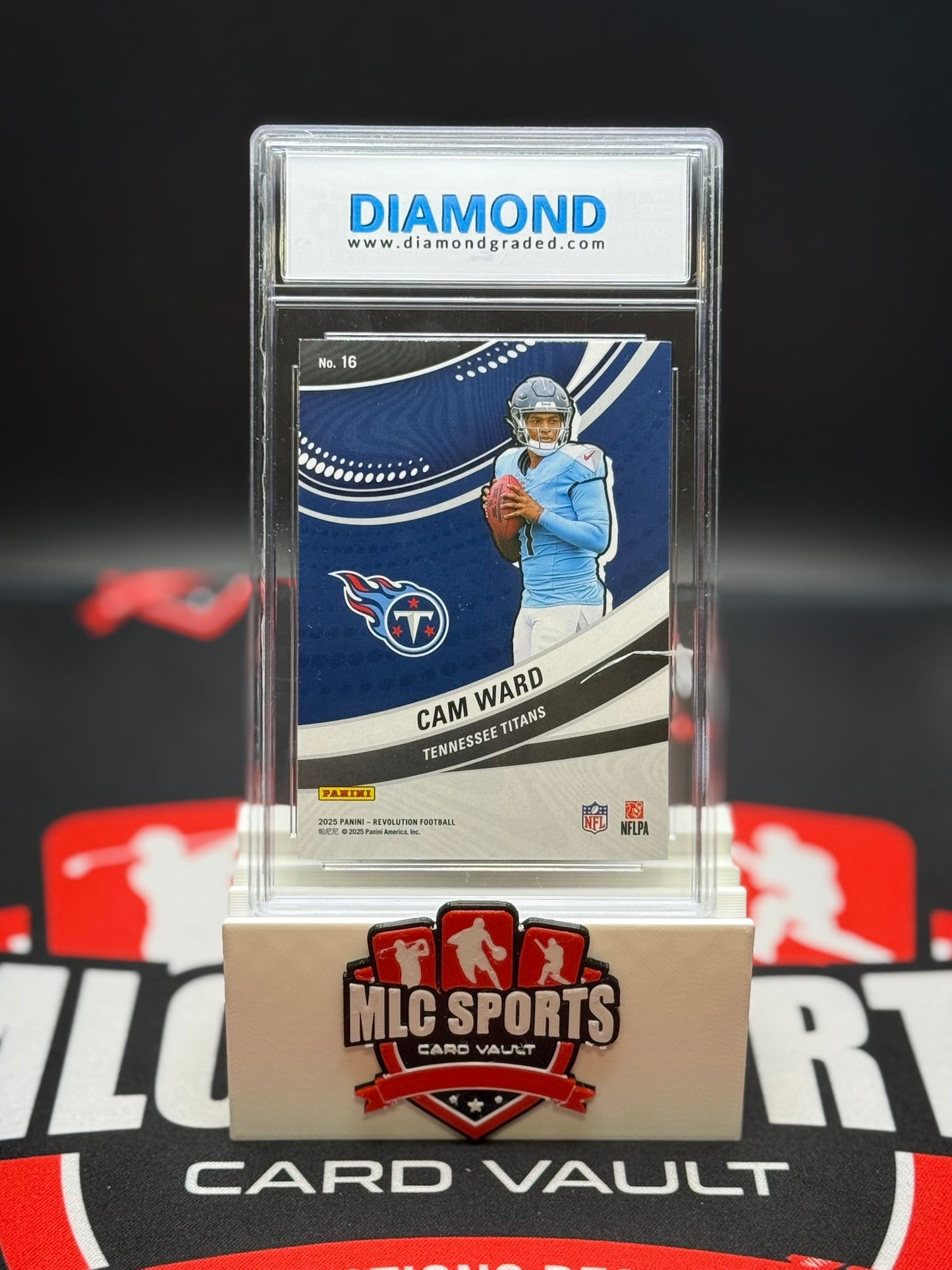 Cam Ward 2025 Revolution Futures Rookie #16 GEM MT 10 Titans