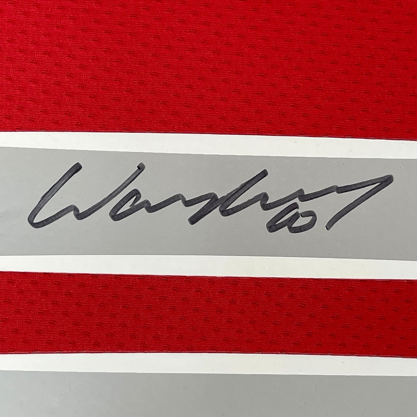 Framed Autographed/Signed Wayne Rooney 35x39 Manchester United Red 2008 Champions League Final Soccer Jersey Beckett BAS COA