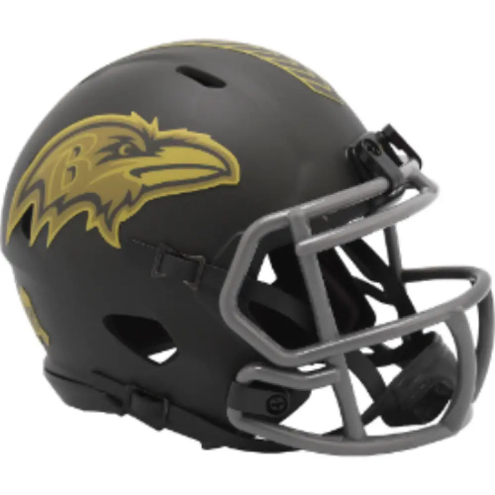 Baltimore Ravens SALUTE TO SERVICE 4 Mini Speed Football Helmet NFL - Helmets
