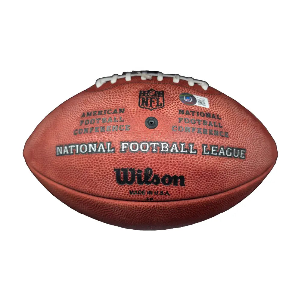 Bo Jackson Autographed Wilson Duke Official Heisman 85 Inscription - Football Memorabilia