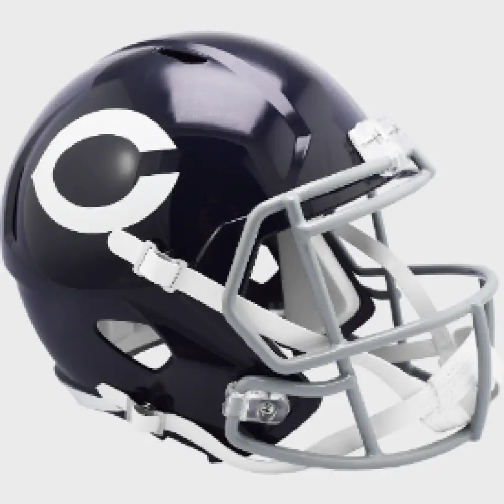 Chicago Bears Full Size 1962 to 1973 Speed Replica Throwback Football Helmet - NFL - Helmets