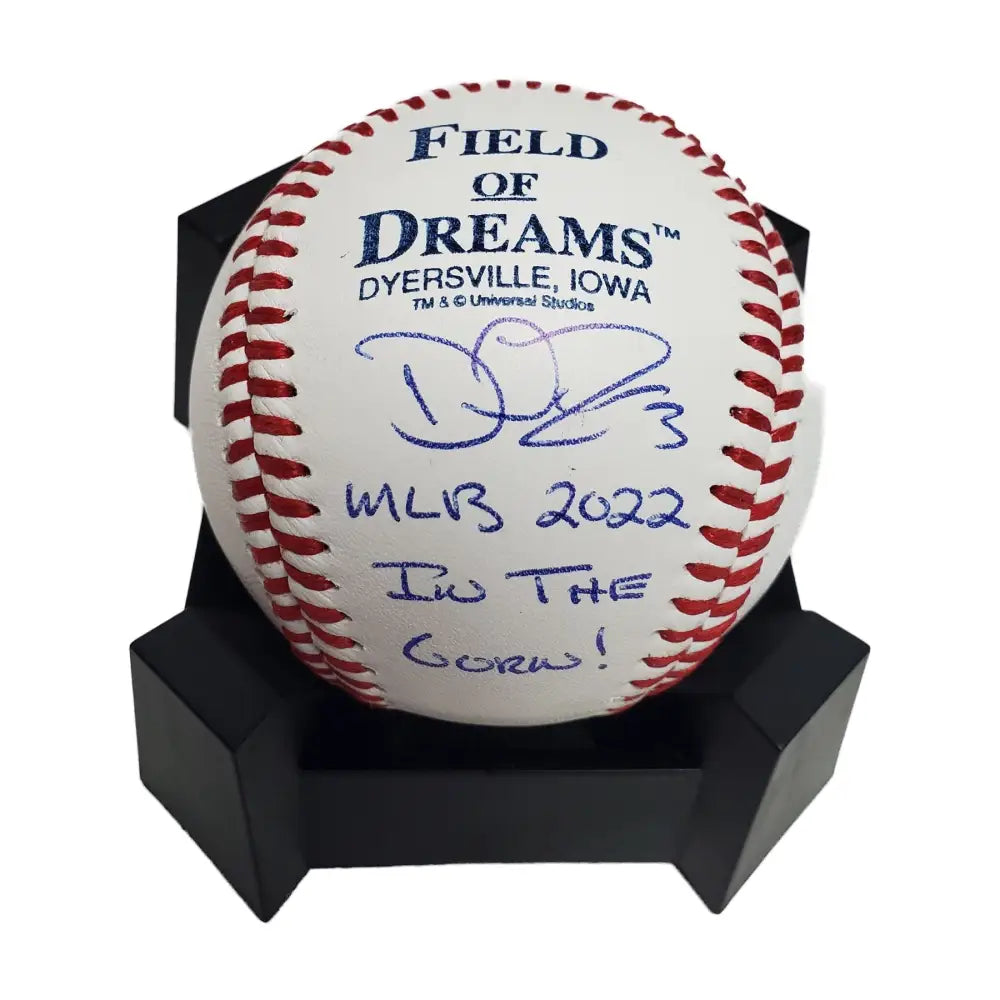 Dwier Brown signed Field of Dreams baseball w/ In the Corn Inscription-BAS - Baseball Memorabilia