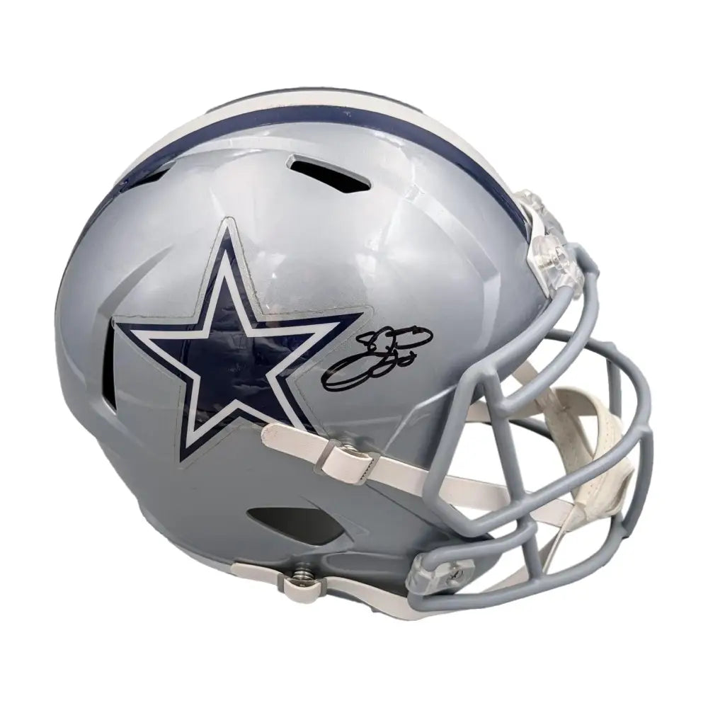 Emmitt Smith Autographed Full Size Speed Replica Helmet - Football Memorabilia