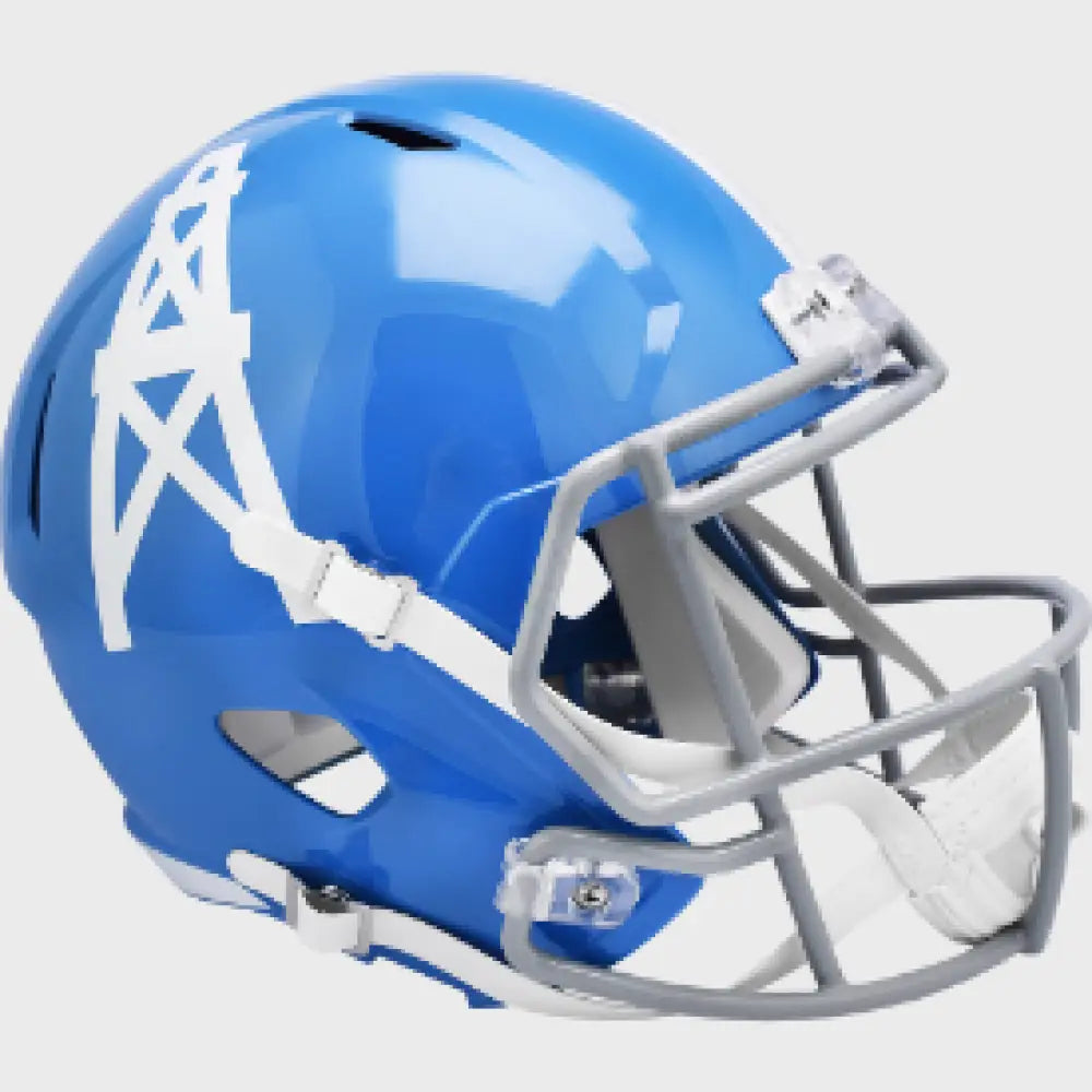 Houston Oilers Full Size 1960 to 1962 Speed Replica Throwback Helmet - NFL - Helmets