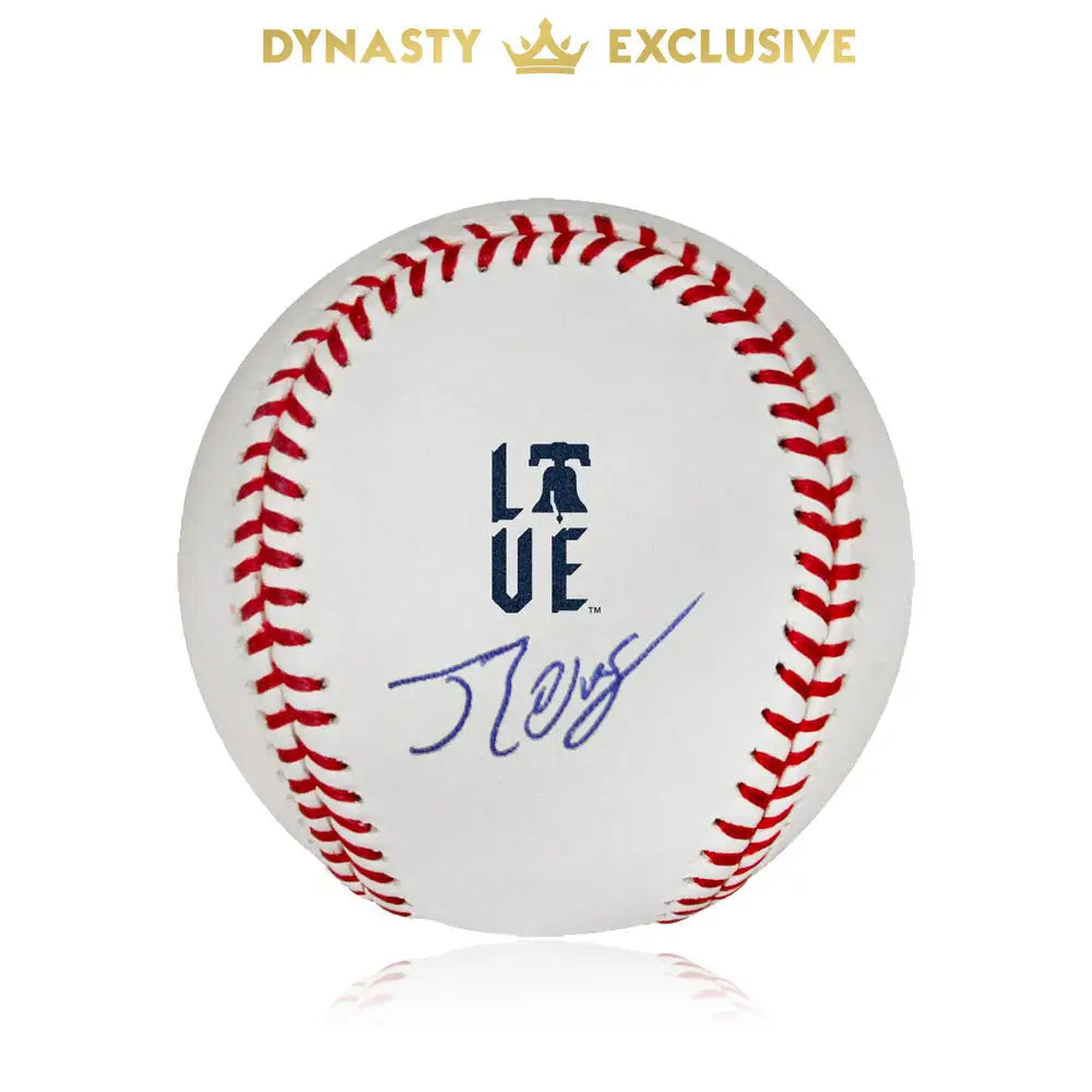 Johan Rojas Philadelphia Phillies Autographed 2024 City Connect Major League Baseball - Baseball Memorabilia