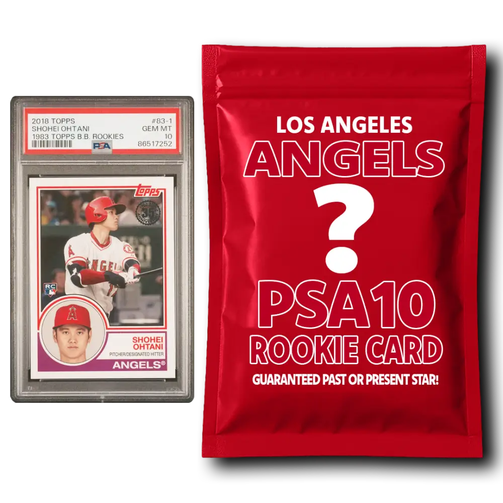 Los Angeles Angels PSA 10 Graded Rookie Card Mystery Pack - Baseball Mystery Boxes – Sealed Packs Cards & Collectibles