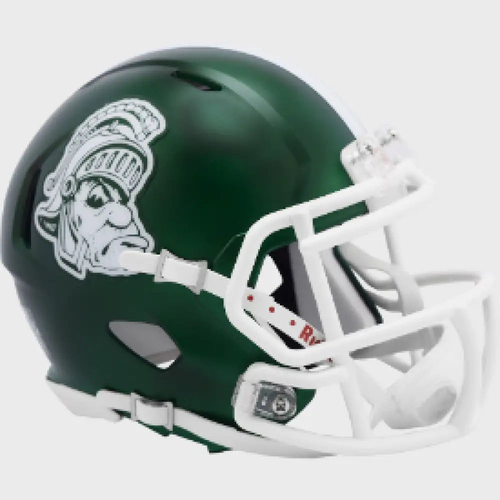 Michigan State Spartans NCAA Mini Speed Football Helmet Gruff Sparty - NCAA - Helmets