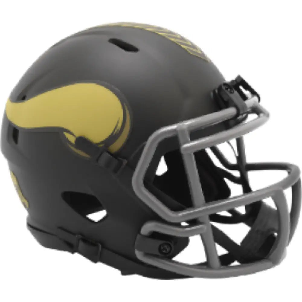Minnesota Vikings SALUTE TO SERVICE 4 Mini Speed Football Helmet NFL - Helmets