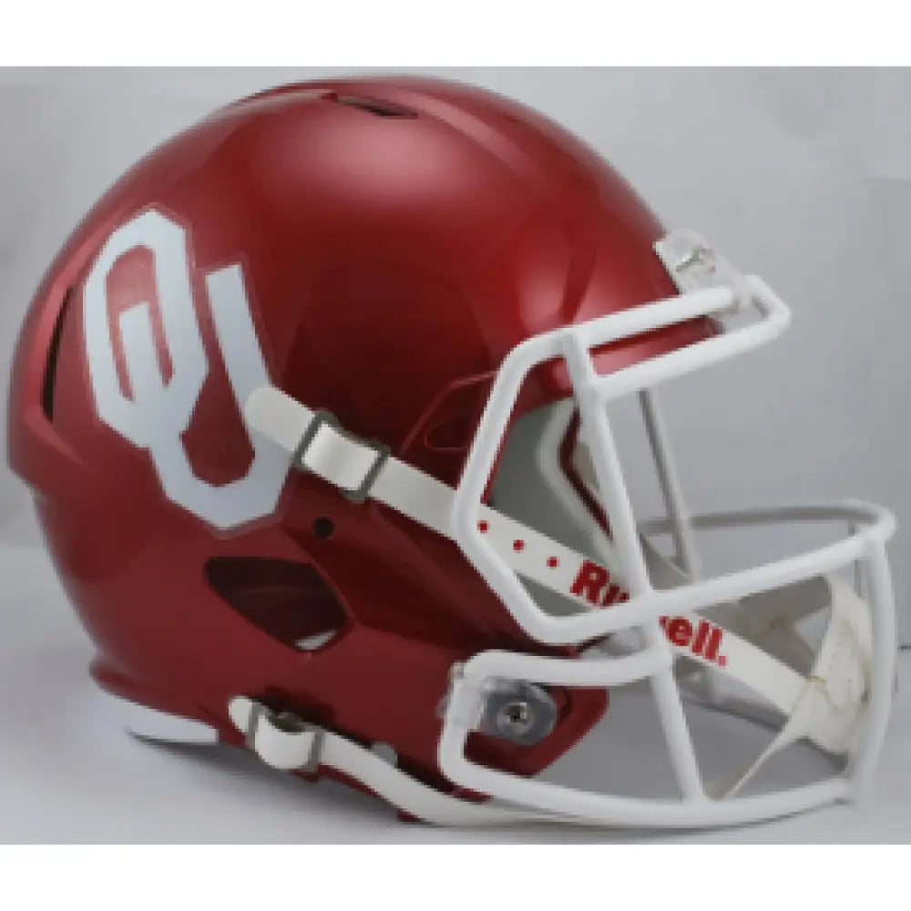 Oklahoma Sooners Full Size Replica Speed Football Helmet- NCAA - Helmets
