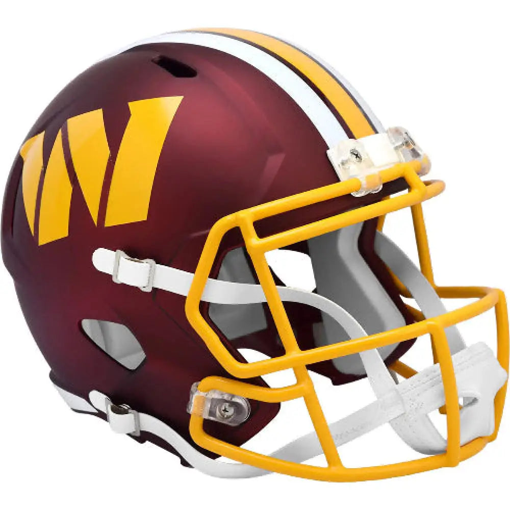 Washington Commanders Full Size Speed Replica Football Helmet 2025 Alternate On-Field - NFL - Helmets