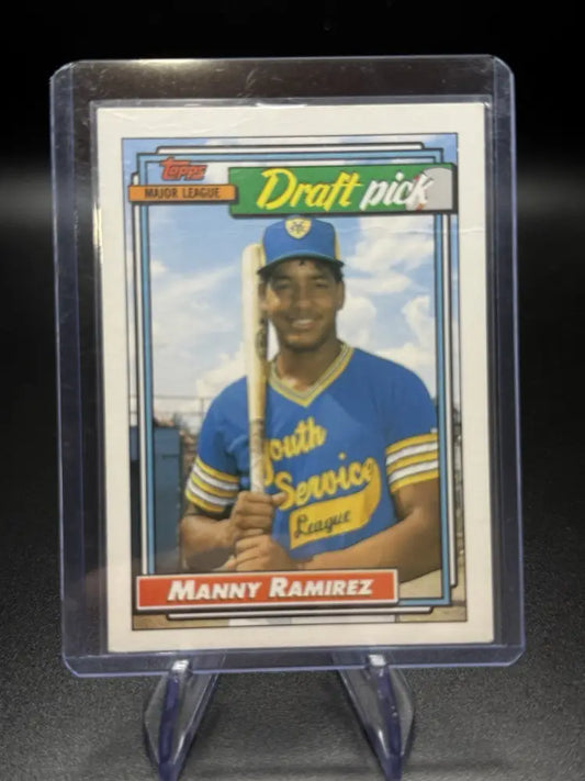 1992 Topps - Manny Ramirez #156 (RC)