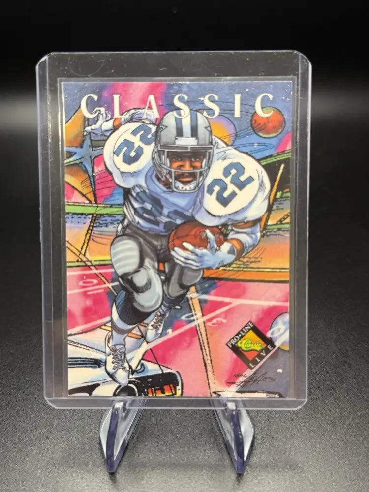1994 Classic Pro Line Live Illustration Emmitt Smith #404 1 of 5 Art Card