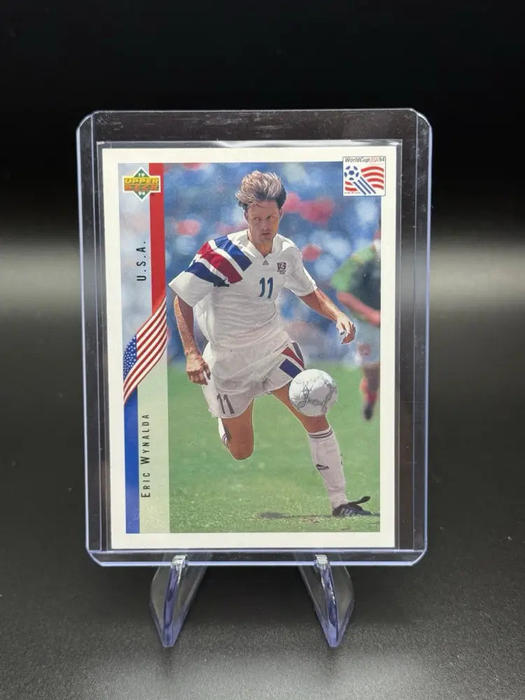 1994 Upper Deck World Cup English/Spanish - Eric Wynalda #14 (RC)