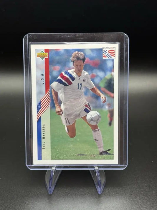 1994 Upper Deck World Cup English/Spanish - Eric Wynalda #14 (RC)