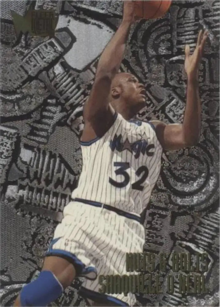 1995-96 Fleer Metal - Nuts & Bolts Shaquille O'Neal #215