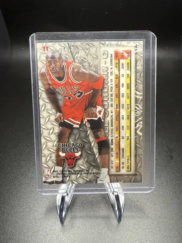 1996-97 Fleer Metal - Michael Jordan #11