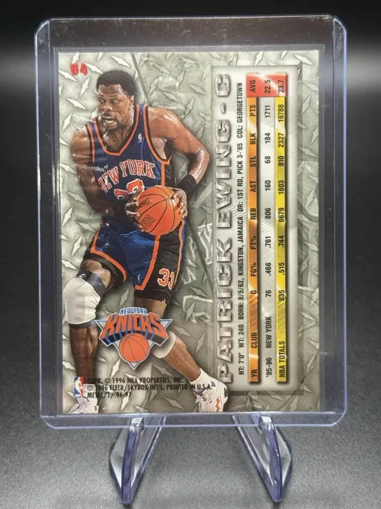 1996-97 Fleer Metal - Patrick Ewing #64