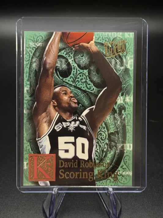 1996-97 Fleer Ultra David Robinson Scoring Kings #24/29 Spurs HOF Insert