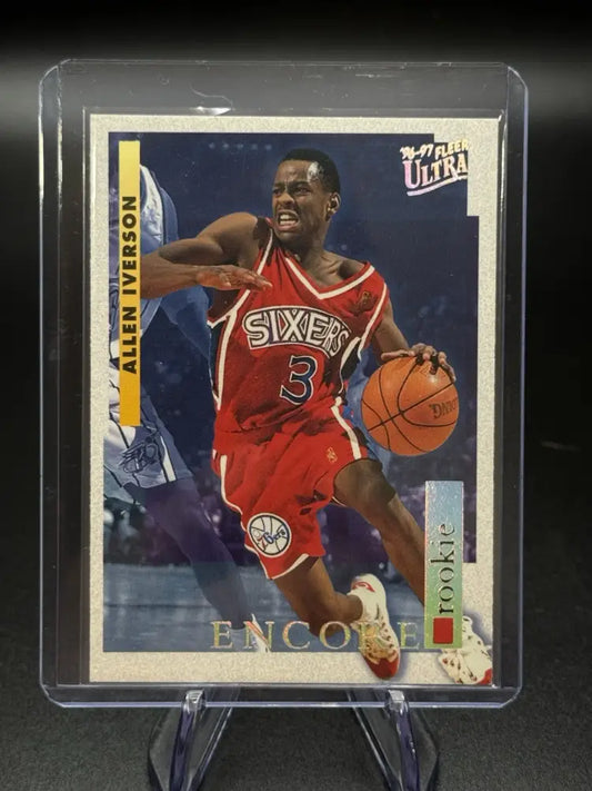 1996-97 Fleer Ultra - Encore Rookies Allen Iverson #270 (RC)
