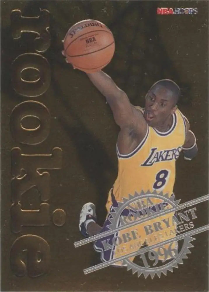 1996-97 NBA Hoops - Nba Rookie Kobe Bryant #3 (RC)