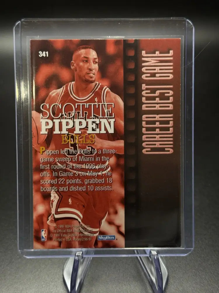 1996-97 NBA Hoops - Scottie Pippen #341