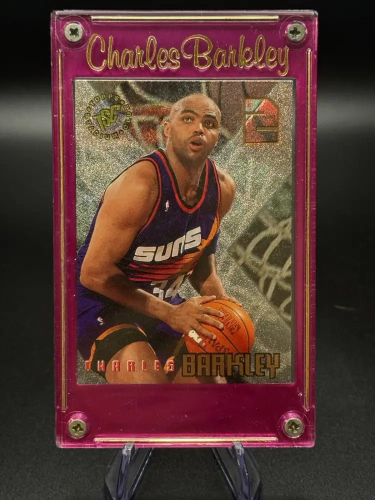 1996 Topps Stadium Club Charles Barkley Members Only Phoenix Suns NBA Card