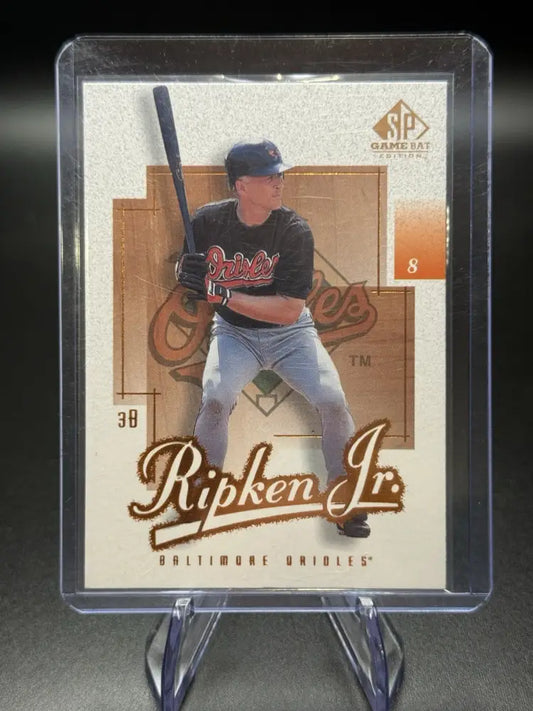 2000 Upper Deck SP Game Bat Edition Cal Ripken Jr. #20 Baltimore Orioles HOF
