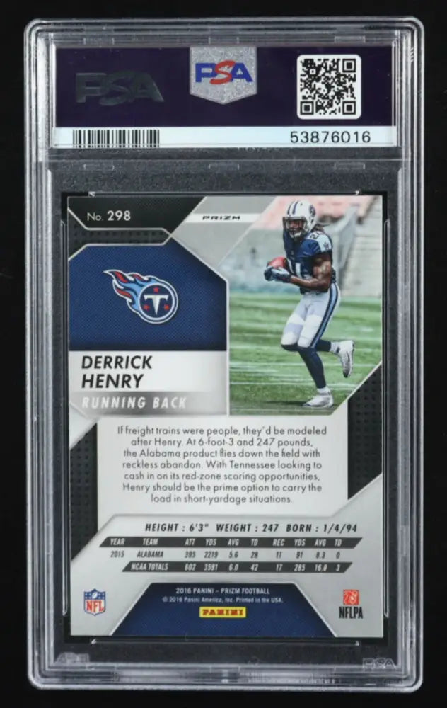 2016 Panini Prizm - Rookie Derrick Henry #298 Flash Prizm (RC)