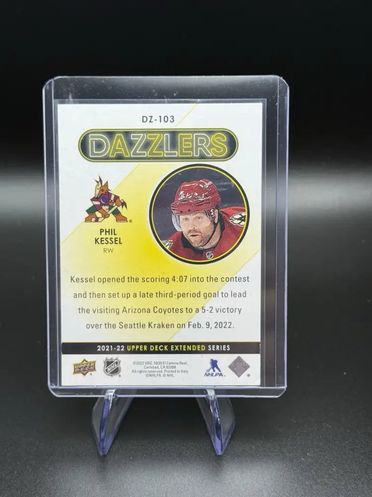 2021-22 Upper Deck Extended Series - Dazzlers Phil Kessel #DZ-103 Orange
