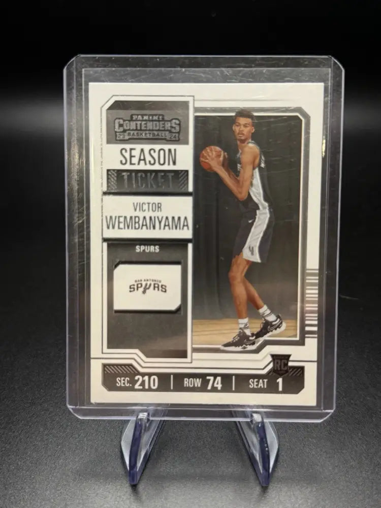 2023-24 Panini Contenders - Season Ticket Victor Wembanyama #11 (RC)