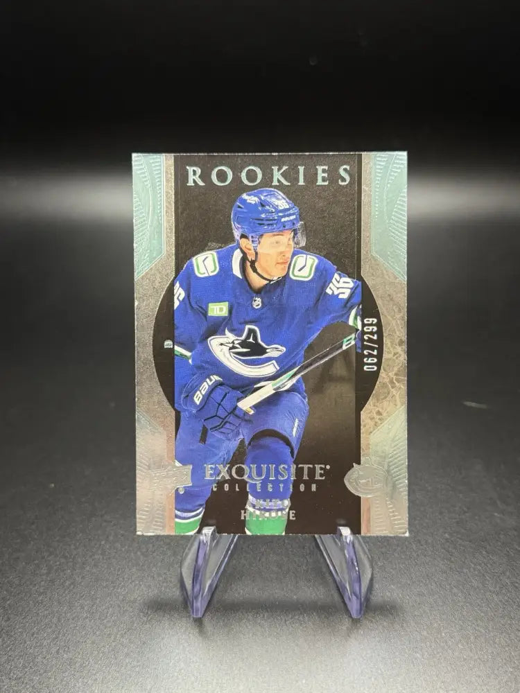 2023-24 Upper Deck Ice - Exquisite Collection Rookies Akito Hirose #R18 Platinum