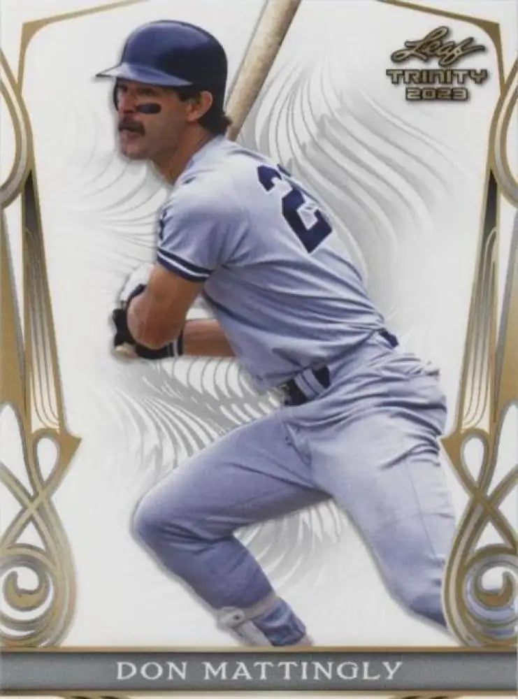 2023 Leaf Trinity Mega Box - Don Mattingly #16