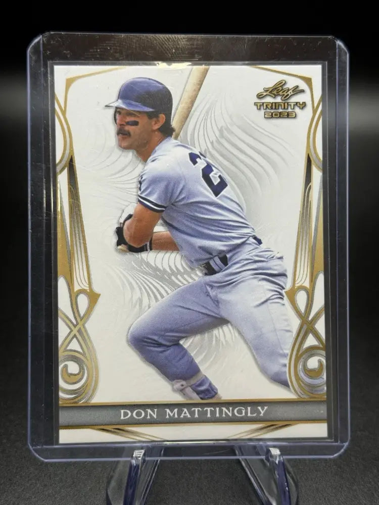 2023 Leaf Trinity Mega Box - Don Mattingly #16